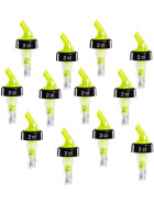 12 x Compact portioners to put on neon yellow