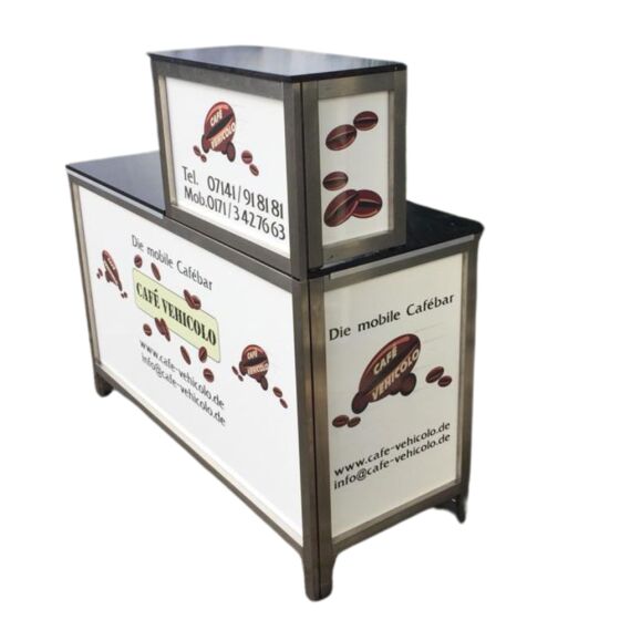 Multi-counter 1.5m with 80cm attachment and digital print