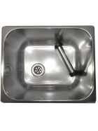 Sink made of CNS different sizes 51 x 30 x 20 cm with accessories