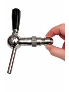 Spacer sleeves for shank taps in 60 mm brass