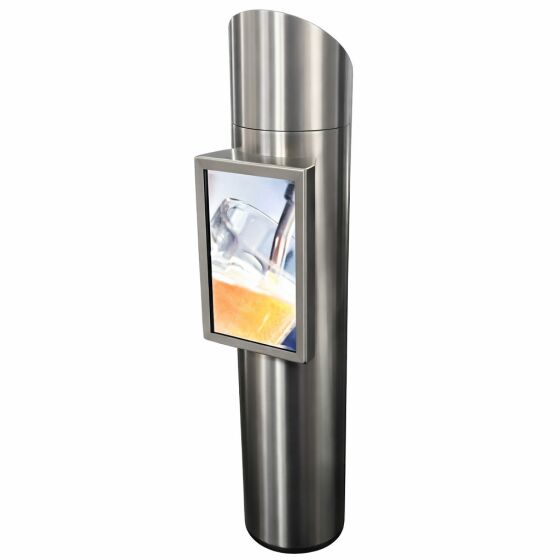 Display dispensing column with 7-inch IPS display, 1 or 2 lines