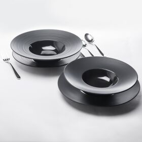 Großer Suppenteller, Serie Gourmet Kontrast Ø 305 mm