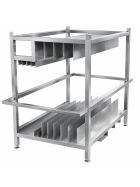 Transportgestell für 5 x  "IronBar"  Klapptheken +Baraufsätze in 150 oder 200cm