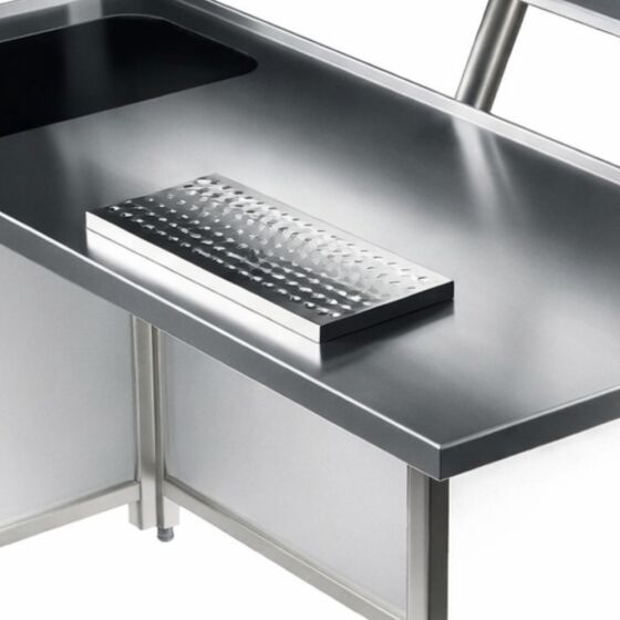 Drip tray for "IronBar" folding counters in 3 sizes