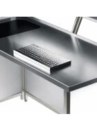 Drip tray for "IronBar" folding counters in 3 sizes