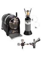 Guinness Zapfanlage in Bierfassform - Komplett Set  Durchlaufkühler 1-leitig von Oprema 60ltr Liter/h