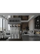 Professional drinking water dispenser for 3 types, including portion control, Fontemagna Bridge type