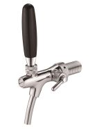 Black 2-line 55 l/h tap system Complete set with CO₂, clock, hoses & keg