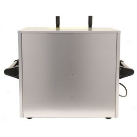 Selbach dry cooler dispensing system with integrated pressure reducer, 2-line, 138/lh, without tap