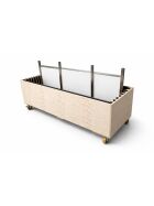 Transportbox auf Rollen als Toploader für Maximal 4 Theken – Transportbox auf Rollen als Toploader für Maximal 4 Theken 1. Konstruktion und Material
