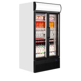 Tefcold Displaykühlschrank 2 Dreh-Glastüren |...