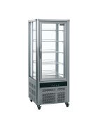 Tefcold Kühlvitrine  1 Dreh-Glastür | UPD200