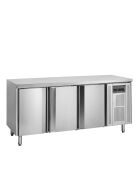 Tefcold Thekenkühlschrank, GN 1/1 3 Selbstschließende Drehtüren | CK7310/-SP