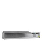 Tefcold Kühlvitrine GN1/4 | GVC33-140 S/S