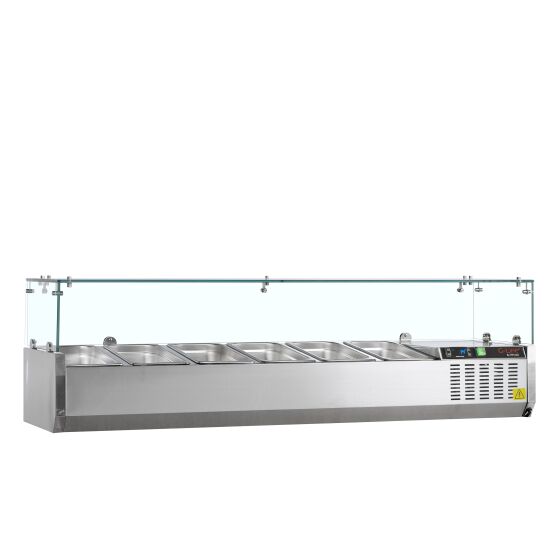 Tefcold Kühlvitrine GN1/4 | GVC33-150