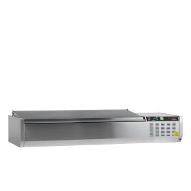 Tefcold Kühlvitrine GN1/4 | GVC33-150 S/S