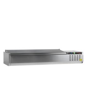 Tefcold Kühlvitrine GN1/4 | GVC33-160 S/S
