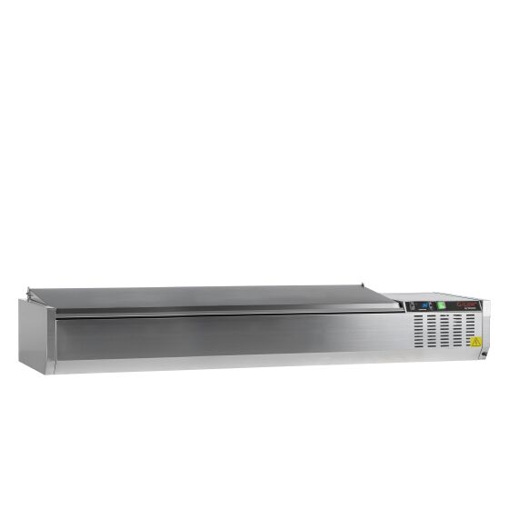 Tefcold Kühlvitrine GN1/4 | GVC33-180 S/S