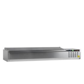 Tefcold Kühlvitrine GN1/4 | GVC33-180 S/S
