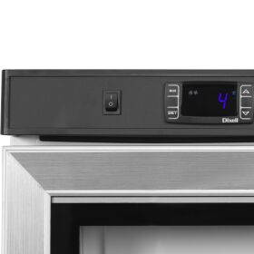 Tefcold Displaykühlschrank 1 Dreh-Glastür | UR200G