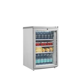 Tefcold Flaschenkühlschrank 1 Gewölbte Dreh-Glastür | BC85 w/Fan