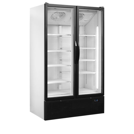 Tefcold Displaykühlschrank 2 Dreh-Glastüren | FS1202H
