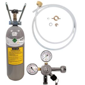 Umbausatz Komplettsets Biermaxx / Clatronic / Koenig 1880 mit 500 g/2 KG/425 Soda CO2 und Druckminderer