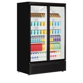 Tefcold Displaykühlschrank 2 Dreh-Glastüren |...