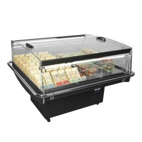 Tefcold Impuls-Kühlinsel in schwarz | PDC126 VS SL LED