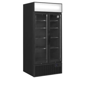 Tefcold Display-Kühlschrank in Schwarz 2...