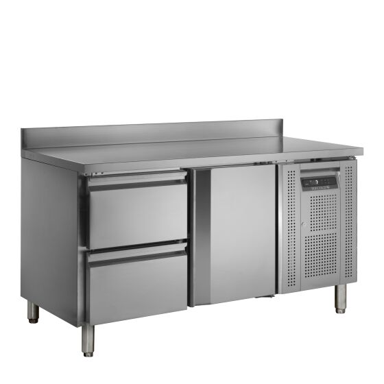 Tefcold Thekenkühlschrank GN1/1 1 Selbstschließende Drehtüren | CK7220