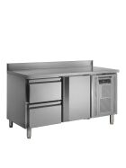 Tefcold Thekenkühlschrank GN1/1 1 Selbstschließende Drehtüren | CK7220