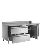 Tefcold Thekenkühlschrank GN1/1 1 Selbstschließende Drehtüren | CK7340