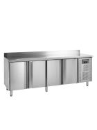 Tefcold Thekenkühlschrank, GN 1/1 4 Selbstschließende Drehtüren | CK7410X1SP