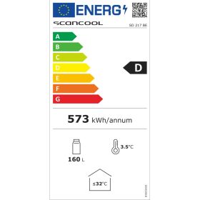 Tefcold Flaschenkühlschrank 1 Dreh-Glastür |...