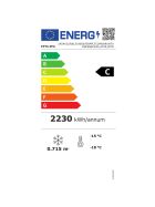 Tefcold Displaygefrierschrank 1 Dreh-Glastür | GLEE 45W-v3-Lite