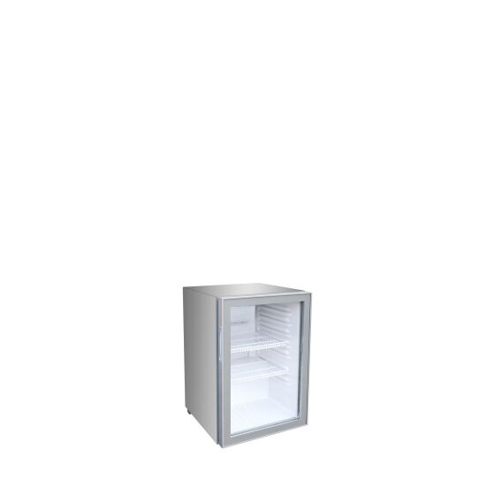 Tefcold Flaschenkühlschrank 1 Dreh-Glastür | Counter68-Silver