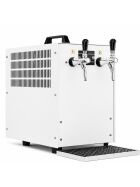 Dry cooling device beer case black 1-ltg 60l incl. drip tray with tap