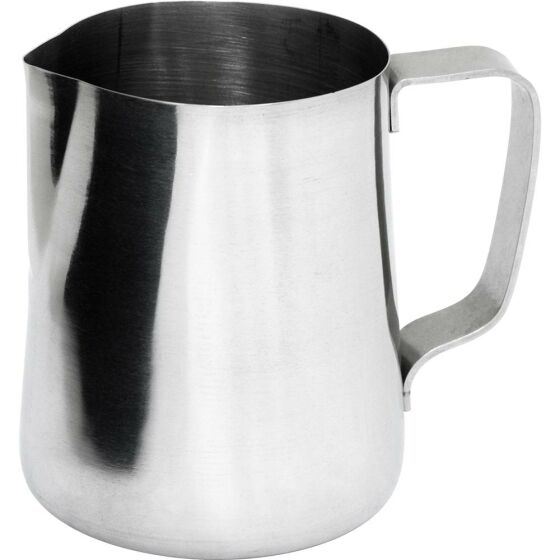 Milk jug / creamer made of stainless steel, 0.6 liters
