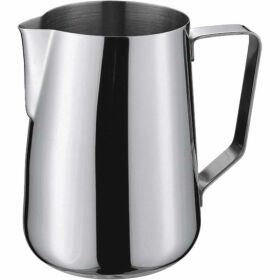 Milk jug / creamer made of stainless steel, 1 liter