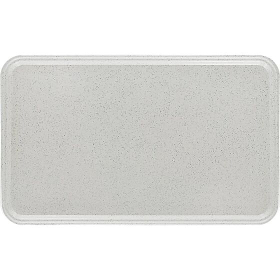 Polyester tray GN 1/1, fiberglass reinforced, granite