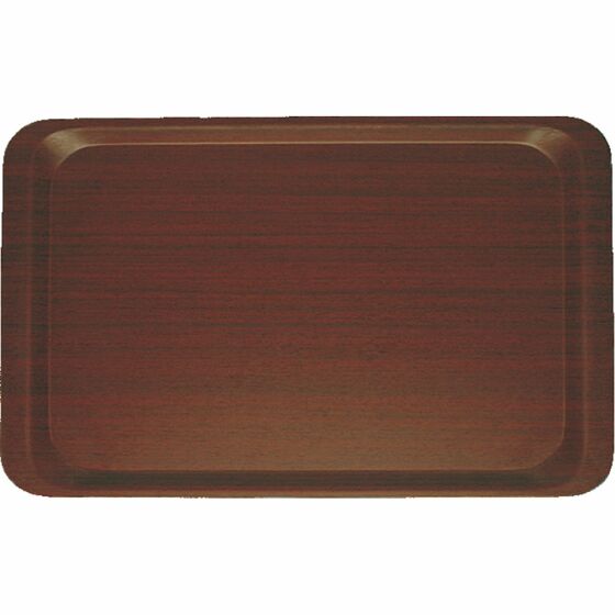 Tray made of laminated laminate GN 1/1, color mahogany
