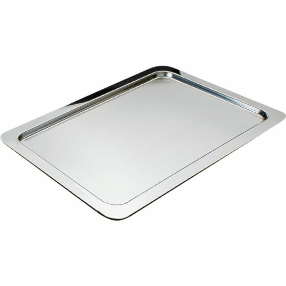 Stainless steel tray "PROFI LINE" GN 1/2, 26.5 x 32.5 x 1.6 cm (WxDxH)
