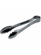 Salad tongs made of polycarbonate, black, length 30 cm