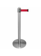 Demarcation stand, red drawstring, base diameter 34.5 cm, height 96.5 cm