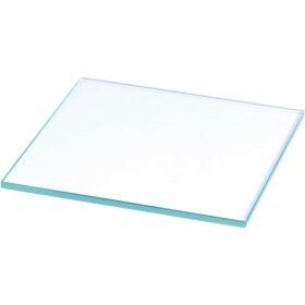Buffet glass plate, dimensions 800 x 250 x 8 mm