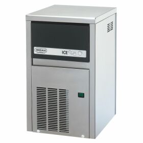 BREMA ice cube maker air-cooled, 21kg / 24h, dimensions 355 x 404 x 590 mm (WxDxH)