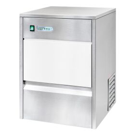 Ice cube maker air-cooled, with circulation system, 20kg...