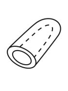 Luftgekühlter Eiswürfelbereiter mit Umwälzsystem, 20kg/24h