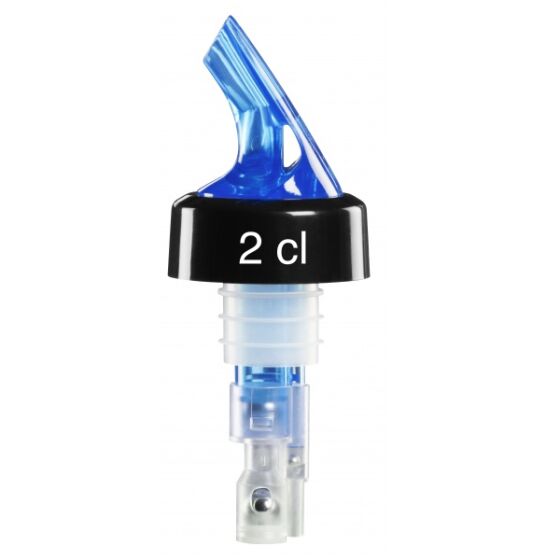 Neon blue portioner "COMPACT" to put on